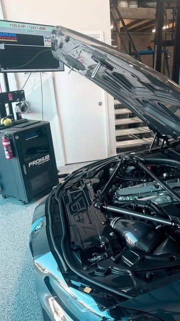 BMW G80 M3 on the dyno making 1000whp